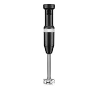 KitchenAid 5KHBV83EBM Frullatore ad immersione 180 W Nero, Acciaio inox