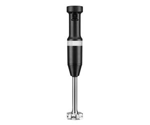 KitchenAid 5KHBV83EBM Frullatore ad immersione 180 W Nero, Acciaio inox