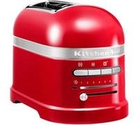 KitchenAid 5KMT2204EER 7 2 fetta/e 1250 W Rosso, Acciaio inox
