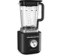KitchenAid 5KSB20723EBM Frullatore Pure Power, Motore Potente con Caraffa da 2L Senza BPA, 10 Velocità, Programmi Tritaghiaccio e Smoothie, Lame Asimmetriche Inox, Nero Opaco