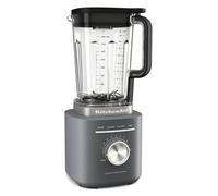 KitchenAid 5KSB20723EDG Frullatore Pure Power, Motore Potente con Caraffa da 2L Senza BPA, 10 Velocità, Programmi Tritaghiaccio e Smoothie, Lame Asimmetriche Inox, Grigio Antracite