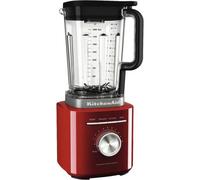 KitchenAid 5KSB20723EER Frullatore Pure Power, Motore Potente con Caraffa da 2L Senza BPA, 10 Velocità, Programmi Tritaghiaccio e Smoothie, Lame Asimmetriche Inox, Rosso Imperiale