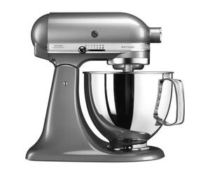 KitchenAid 5KSM125ECU Sbattitore con base 300 W Argento