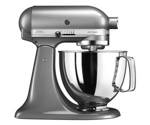 KitchenAid 5KSM125ECU Sbattitore con base 300 W Argento KitchenAid