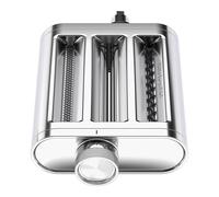 KitchenAid 5KSM3MPA - Set di 3 rulli e tagliapasta in metallo, include rullo per pasta, tagliapasta e tagliapasta, accessorio in acciaio inox per mixer KitchenAid