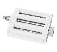 KitchenAid 5KSM3PPA - Set di 3 rulli e tagliapasta in plastica, include rullo per pasta, tagliapasta e tagliapasta, accessorio in plastica bianca per mixer KitchenAid