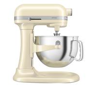 KitchenAid 5KSM60SPXEAC Sbattitore con base 375 W Crema, Grigio, Acciaio inox