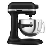 KitchenAid 5KSM60SPXEBM Sbattitore con base 375 W Nero, Grigio, Acciaio inox