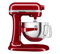 KitchenAid 5KSM60SPXEER Sbattitore con base 375 W Grigio, Rosso, Acciaio inox