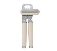 KitchenAid Apriscatole multifunzione classico e apribottiglie, facile da usare, ruota di taglio affilata in acciaio inox, manici ergonomici morbidi, crema di mandorle
