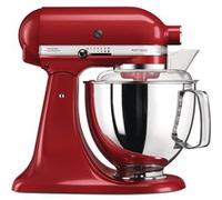 KitchenAid Artisan 5KSM175PS Sbattitore con base 300 W Rosso