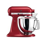 KitchenAid Artisan 5KSM175PS Sbattitore con base 300 W Rosso