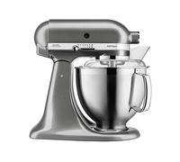 KITCHENAID ARTISAN 5KSM185PS ROBOT DA CUCINA, 300 W, capacità ciotola 4,8 l, Argento