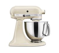 Kitchenaid Artisan, planetaria 5KSM175PSEAC con testa reclinabile 4,8 Lt, accessori in acciaio inox, almond cream Artisan, planetaria 5KSM175PSEAC con testa reclinabile 4,8 Lt, accessori in acciaio in