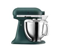 Kitchenaid Artisan, planetaria 5KSM185PSEPP con testa reclinabile 4,8 Lt, accessori in acciaio inox, pebble palm Artisan, planetaria 5KSM185PSEPP con testa reclinabile 4,8 Lt, accessori in acciaio ino