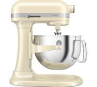 KitchenAid Artisan Planetaria Ciotola Sollevabile 5,6L Crema | Impasta, mescola e monta grandi quantità per tutta la famiglia; curve classiche e struttura interamente in metallo