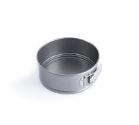KitchenAid Bakeware Tortiera a Cerniera Antiaderente in Acciaio Alluminato senza PFAS da 20 cm, Sicura al Forno, Lavabile in Lavastoviglie, Grigio