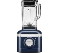 KitchenAid Blender K400 - Vasca in vetro da 1,4 L - Frullatore elettrico per smoothie - Robot da cucina multifunzione - 1200 W - 3 programmi preimpostati e 5 velocità - Ink blue