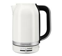 KitchenAid Bollitore a Temperatura Variabile 1.7L, Controllo Temperatura Regolabile 50°C-100°C, Ebollizione Rapida e Indicatore Livello Acqua, Porcelain White