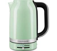 KitchenAid Bollitore Elettrico con Temperature Regolabile - 5KEK1701EPT - Bollitore Acqua de 1,7L en Acciaio Inox - Design Retro - Con Filtro Antocalcare Rimovible - 2400W - Colore Pistacchio Verde