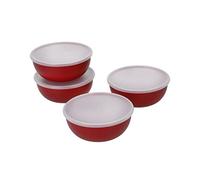 KitchenAid Ciotole da pizzico, 4 pezzi, 23 g, rosso impero, in scatola