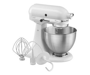 KitchenAid Classic 5K45SSEWH impastatrice planetaria 4,3 L 275 W Bianco