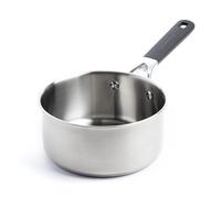 KitchenAid Classic Stainless Steel Pentola in Acciaio Inox a 3 strati da 18 cm/2.1 Litro, Clad, Induzione, Forno Sicuro, Manico Stay-Cool, Argento