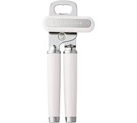 KitchenAid Classico Apriscatole Multifunzione/apribottiglie, Acciaio Inossidabile, Bianco