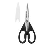 KitchenAid - Forbici da cucina multiuso, con fodero protettivo, 22,1 cm, colore nero