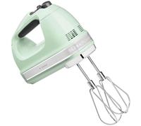 KitchenAid Frullino 9 Velocità, Motore DC 85W con Soft Start, 6 Accessori - Fruste, Frusta a Filo, Ganci Impasto & Asta Miscelazione, Cavo Girevole, Borsa Inclusa, Pistacchio