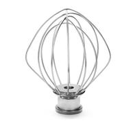 KitchenAid Frusta a 6 fili per mixer con testa inclinabile da 3,5 litri, metallizzata