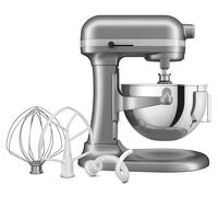 KitchenAid HEAVY DUTY - PLANETARIA CON CIOTOLA SOLLEVABILE DA 5,2 L - ARGENTO PLACCATO 5KSM55SXXECU