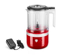 KitchenAid KFCB529QER - Tritatutto senza fili, 5 tazze, colore: rosso