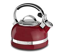 KitchenAid KTEN20SBER - Bollitore da 2,0 litri con manico in acciaio inox e fascia di finitura, colore: rosso impero