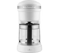 KitchenAid Macchina per caffè a infusione, Vetro, Bianco