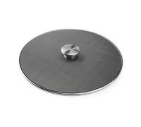 KitchenAid - Paraschizzi in acciaio inox, resistente al calore, per cucinare e friggere, lavabile in lavastoviglie, 33 cm