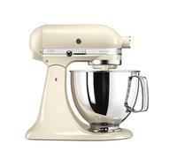 Kitchenaid Planetaria - Artisan - Robot da Cucina con testa inclinabile e 3 accessori - 4.8 L - Color Crema
