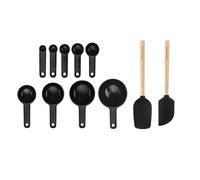 KitchenAid KQG493OHOBZ Set da Forno per planetaria da 11 pz-Nero Onice, Silicone