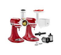 KitchenAid 5KSM2FPPC Set di accessori con tritacarne, passaverdure e affettaverdure per planetarie
