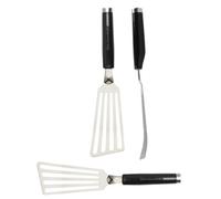KitchenAid - Spatola flessibile in acciaio inox, colore: Nero