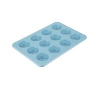 KitchenAid Teglia per muffin in acciaio alluminato antiaderente da 12 tazze, acqua minerale