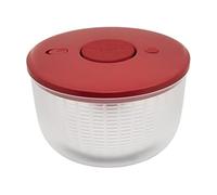 KitchenAid Universale Spinner per Insalata con meccanismo a Pompa e Ciotola Grande, Plastica, Empire Red