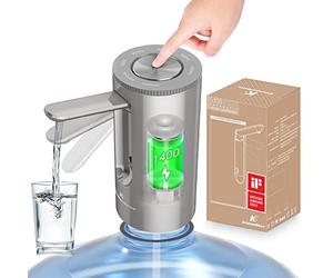KitchenBoss Dispenser Acqua Pompa-Distributore-Acqua Pompa Acqua Boccione: Ricarica Bistributore Acqua,1-5 Gallon Erogatore Acqua per Boccioni