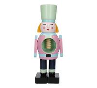 KitchenCraft Collezione di schiaccianoci in legno, Donna, Regalo etichettato, Legno, Misto