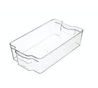 KitchenCraft Contenitore Grande in Plastica da Cucina, 37,5 x 21 x 10 cm - Trasparente