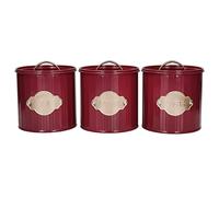 KitchenCraft Contenitori in Confezione Regalo Bordeaux, 3 Pezzi