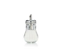KitchenCraft Dispenser per zucchero in vetro stile caffè retrò, 7 x 7 x 13,5 cm (3" x 3" x 5,5")