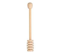 KitchenCraft Dosatore per Miele, Sciroppo e Melassa in Legno Liscio, 16 cm