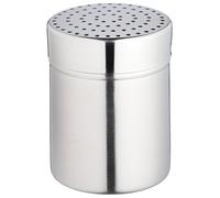 KitchenCraft Dragatore di farina a fori medi in acciaio inox / Scuotitore di zucchero a velo, argento