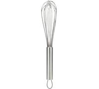 KitchenCraft Frullino a mano in acciaio inox, 35 cm (14"), argento